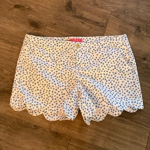 Lilly Pulitzer Scalloped Shorts